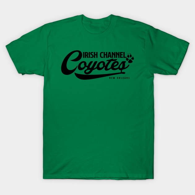 Irish Channel Coyotes T-Shirt by AmuseThings